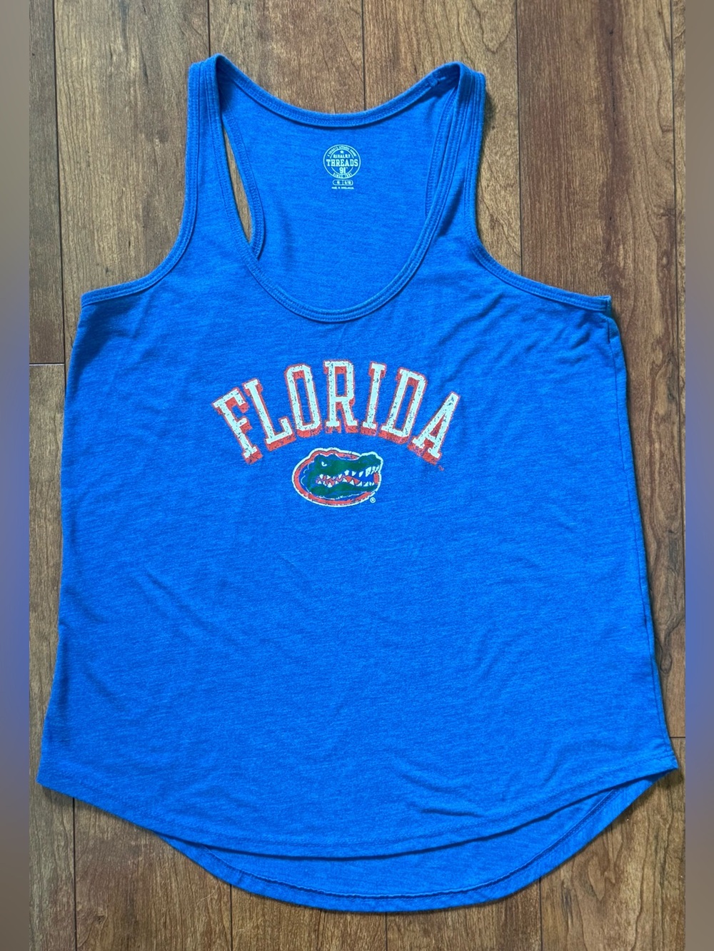 Rivalry Threads University of Florida Gators Graphic Tank Top-Size M